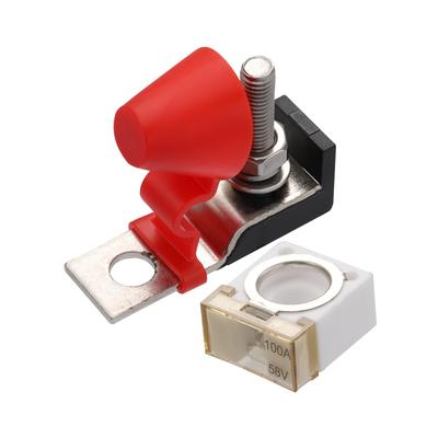 Fuse Holder Fuse Box Fuse Cap 100A Fuse Terminal Fuse Block Kit
