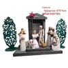 Weihnachtsserie Desktop Harz Krippe Ornament