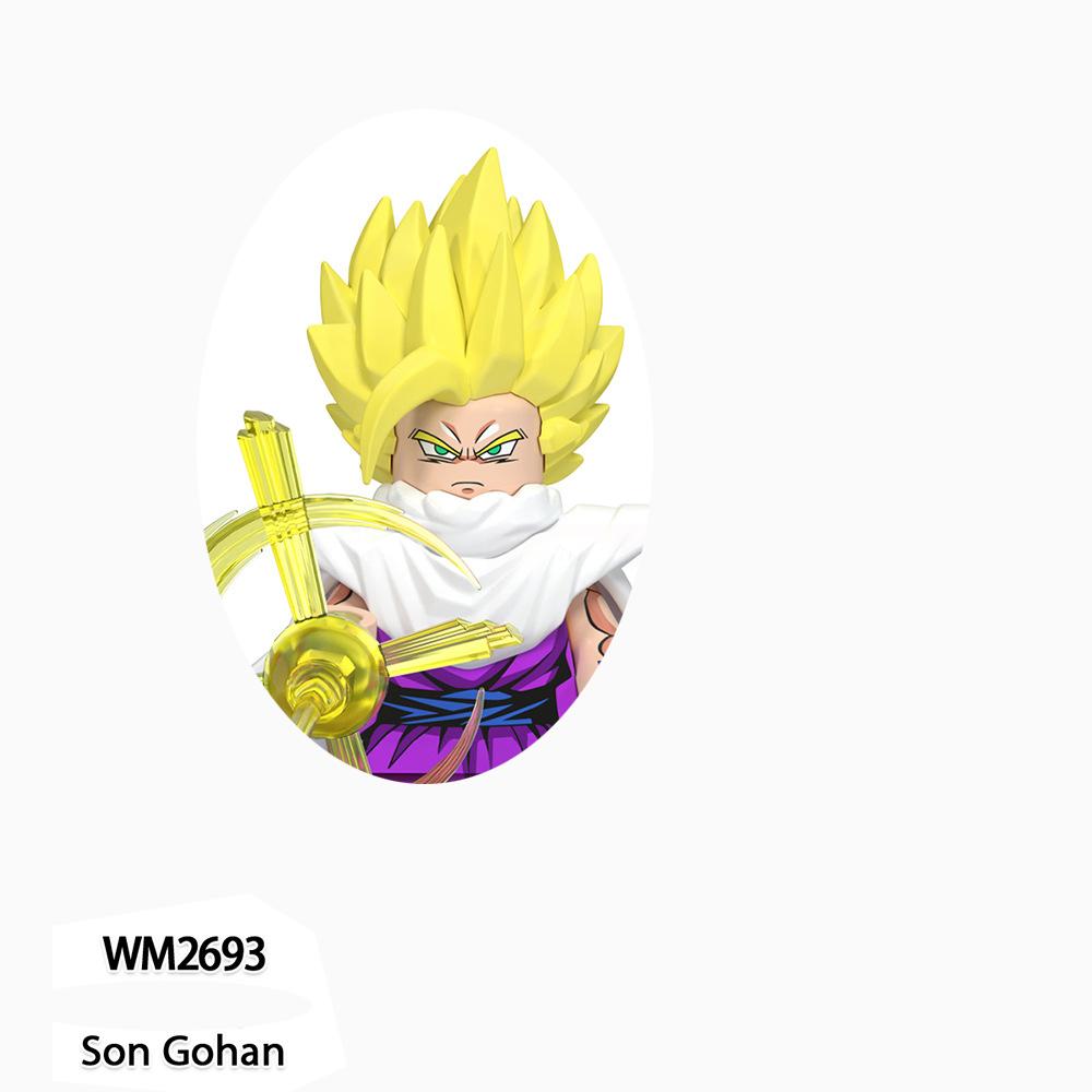 WM6184 WM6183 WM6182 BANDAI DRAGON BALL Aventura Japonesa Anime Película Mini Programa Muñeco Puzle Infantil Regalo Juguete de Acción