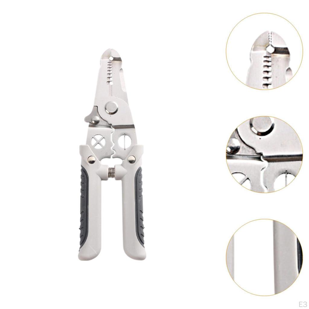 Ergonomisches Handwerkzeug zum Abisolieren und Crimpen mit Spulenwickler