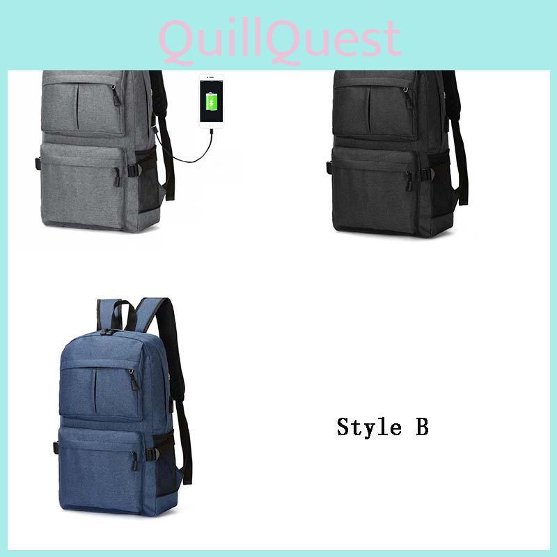 Luxurious Anti-theft Mens Womens Usb Charging Backpack With Ergonomic Design And Large Capacity