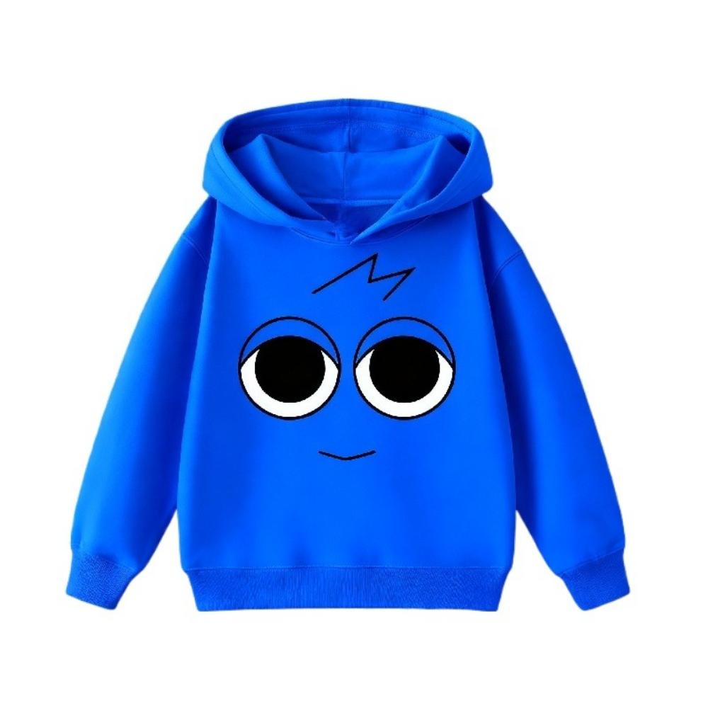 Sprunki Music Rhythm Box Peripheral Children's Hoodie Sweatshirt Boy and Girl Clothing Autumn and Winter Warm Children's Clothes