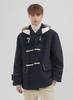 Comspace1980 Wool Blend Duffle Short Coat_Charcoal