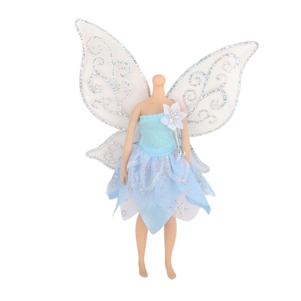 DY Handmake Doll Clothes Fairy Dresses for 1/6 BJD&30cm Doll Doll Accessories Toys