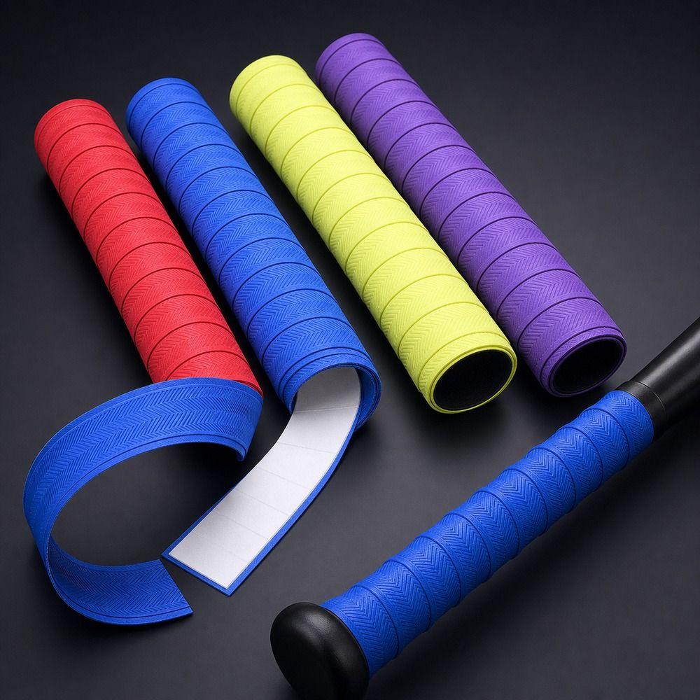 PU Racket Grip Tape Sweat Absorbent Over Grip Tape Fishing Rod Grip Tape Badminton Accessories