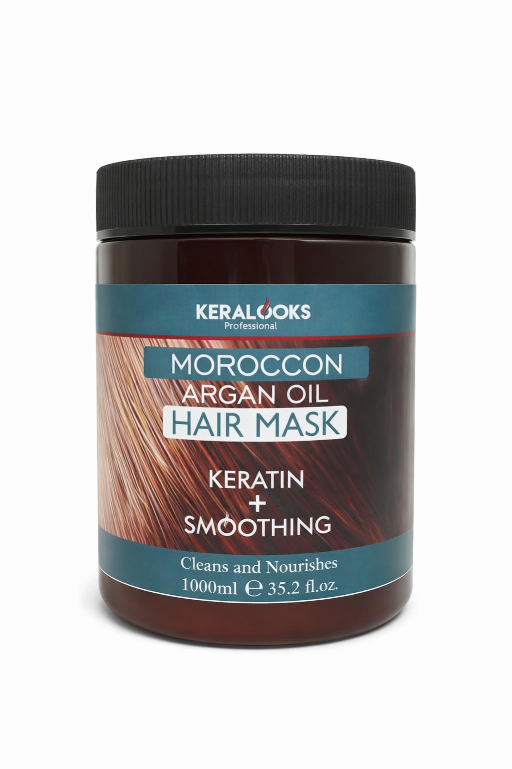 Moroccon Argan Oil Hair Mask (1000 ml) Keratin Hair Mask for Smoothening | Prevents Hair Breakage & Improves Hair Strength | Rich In Argan Oil & Shea