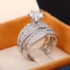 Flash Diamond Engagement Ring, Women'S Ring, Fashion Light Luxury Jewelry