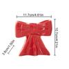 Ceramic Handicrafts Decorative Gift Ambience Bow Shaped Design Creative Candlestick Ins Multiple Colors Ornaments 5 Colors