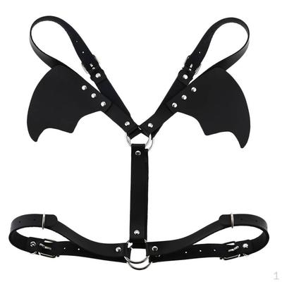 Adjustable Batwing Harness Strap Women' Chain