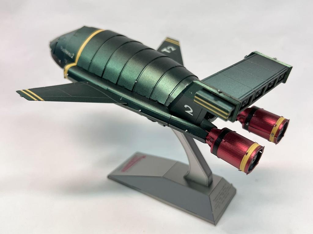 Piececool X S14 3D Puzzle THUNDERBIRD 2 Metal 3D Metal Puzzle