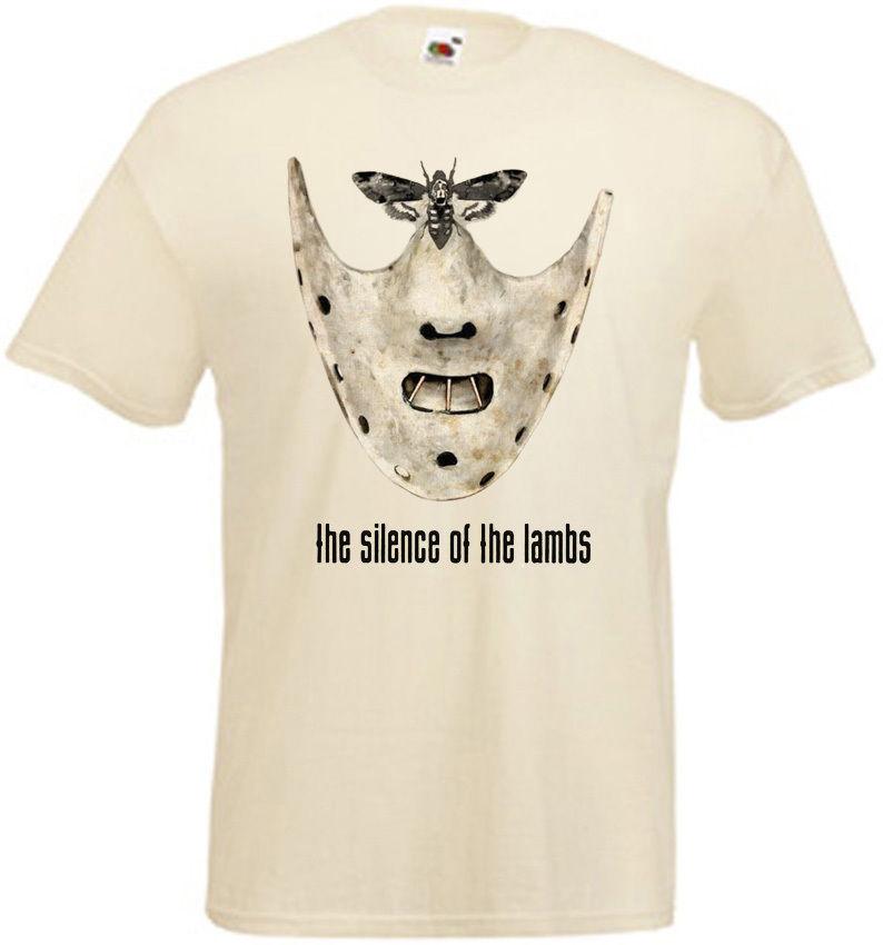 The Silence Of The Lambs v.4 Movie Poster T-shirt natural all sizes S5XL M