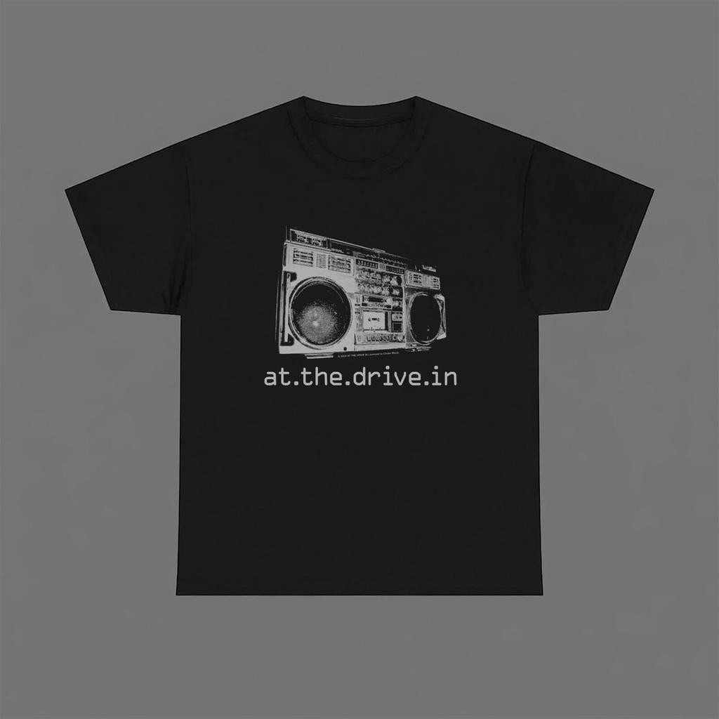 At The Drive In Band T-Shirt Vintage Style | Heavyweight 100% Cotton Streetwear Fit