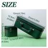 PU Leather Wristwatch Holder Compact Bracelet Carrying Case  Antique Collection