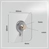 Strong Self Adhesive Wall Hooks Clear Closet Cabinet Shelf Pegs Poster Nails Wall Hangers Kitchen Bathroom Screw Holder Hanger