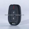 Renault Koleos 3-Button Silicone Key Cover with Honeycomb Design