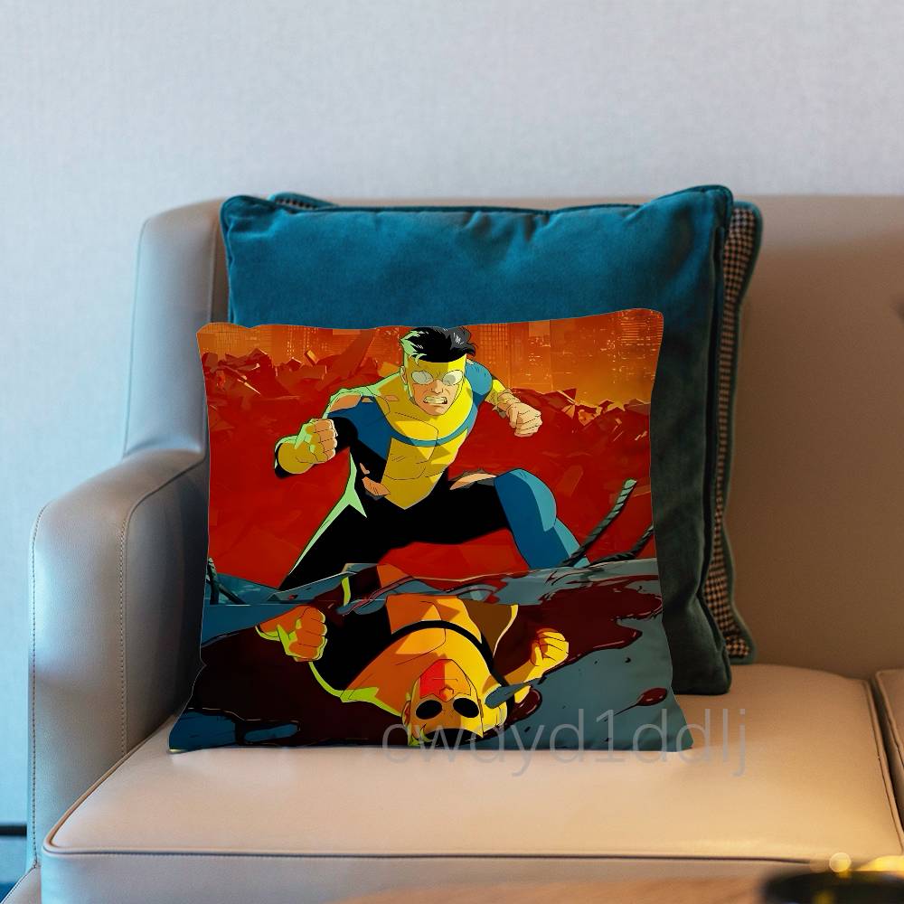 Super Hero IInvincible Pillow Case Cover Square Sofa With For Pattern Comfortable Cushion suitable Of Room