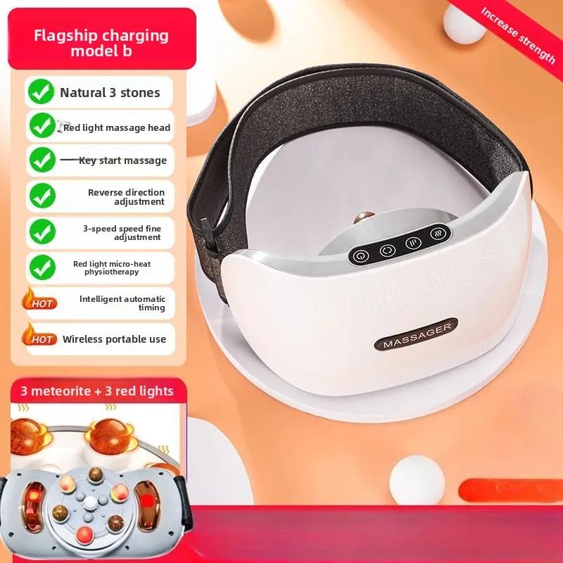 HOT SALE Bianshi Abdominal Rub Instrument Abdominal Massager Belly Rub Artifact Belly Warm Waist Belt Massage Instrument