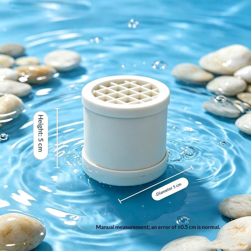 Plastic Turtle Poop Collector Efficient Basking Platform Turtle Tank Waste Collector Round Reptile Waste Container Aquarium