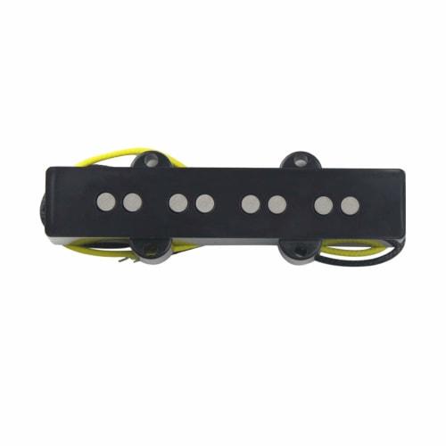 FLEOR Alnico 5 Jazz Bass Pickup Bridge Pickup Fits 4-String Fender Jazz Bass Guitar Pickup Parts