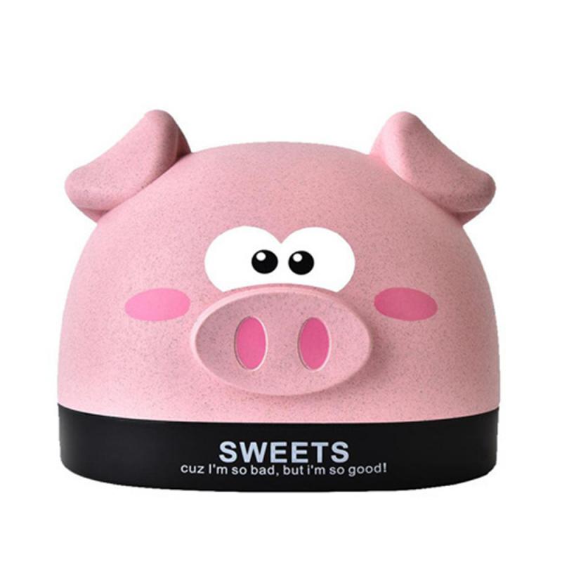 

Коробка для хранения с изображением мультфильмов, бумажная коробка с изображением пшеницы, органайзер для хранения, держатель для салфеток в виде свиньи, розовая/бежевая коробка для салфеток, держатель для салфеток для дома