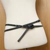 No Brand Punk Metal Buckle Belt With Rivets For Streetwear And Outdoor Style