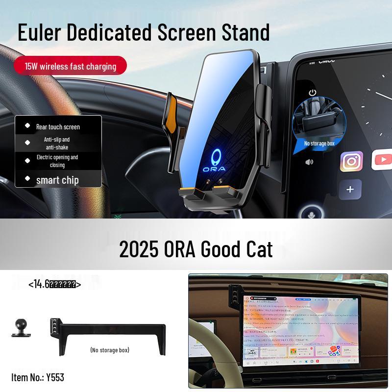 Ora Lightning Cat Mobile Phone Car Holder - Car Navigation Accessories for Interior.