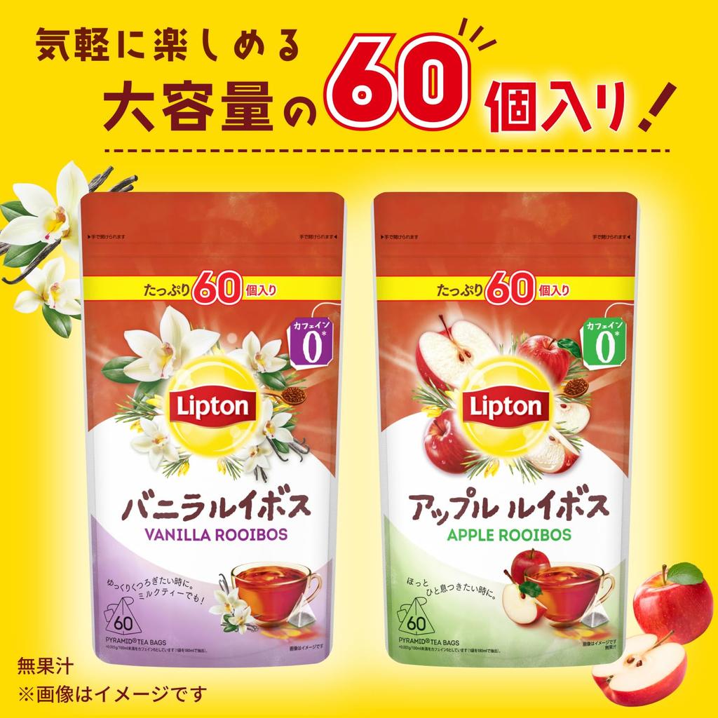 Lipton Apple Rooibos Tea Bags 60P