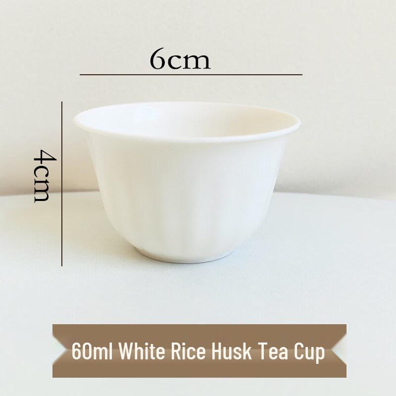 Eco-Friendly Rice Husk Disposable Dinnerware Set