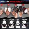 6001 Respiratory Half Mask, Gas Mask, Dust Mask, Paint Mask with Replaceable Filter