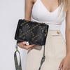 IELGY Simple Fashionable All-Match Bag Korean Version Popular Diamond Chain Shoulder Messenger Bag