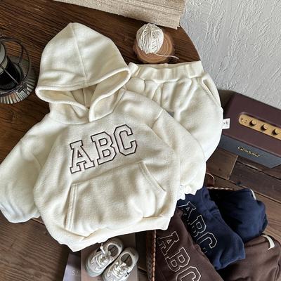 Boys Hoodies Sweatshirts Thicken Velvet Warm Winter Autumn Windproof Kids Children's