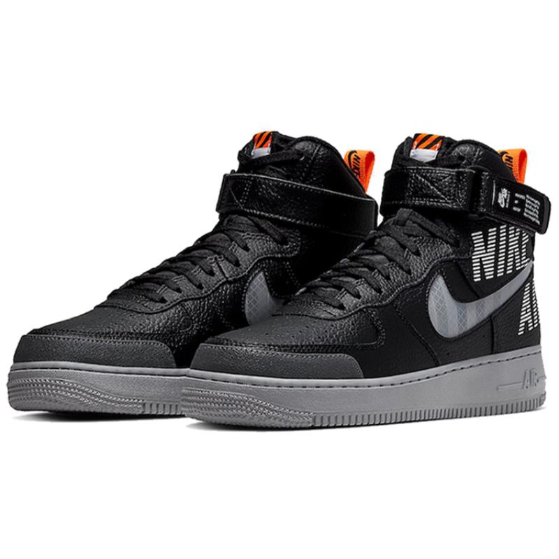 Nike Air Force 1 High Under Construction Schwarze Sneaker CQ0449-001