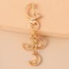 Alloy Love Heart Key Chain Shell Starfish Key Ring Pendants For Women Girls Handbag Decor Diy Handmade Jewelry Gifts