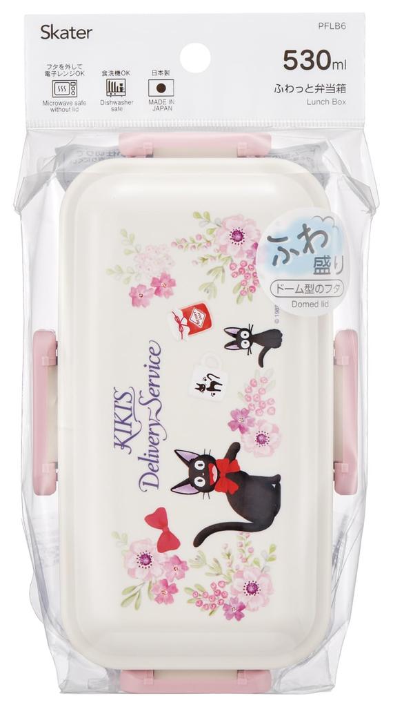 Skater Lunch Fluffy Packing Dishwasher Microwave Made In Studio Ghibli Delivery Service French Style Box, Design, 1-Tier, 530ml, Safe, Safe, Japan,