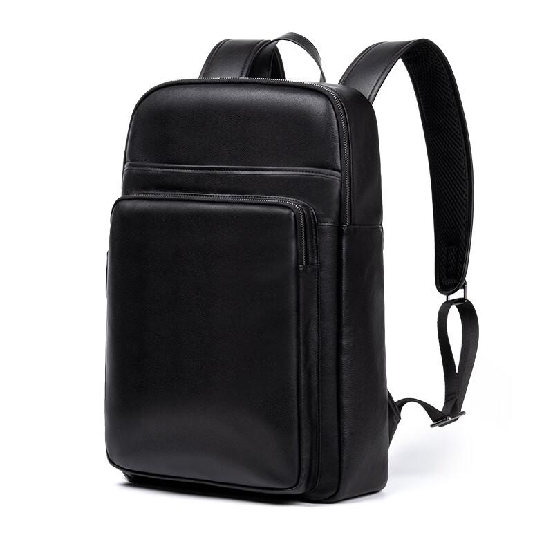 SCHWARZETIENNE Men s Business  Casual Leather Backpack