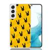 Bad Bunny Heart Case Phone Cover for Samsung Galaxy S24 S25 Ultra S23 Plus S22 + S21 S20 FE S10 S25Plus Trend Fundas S24 Ultra S