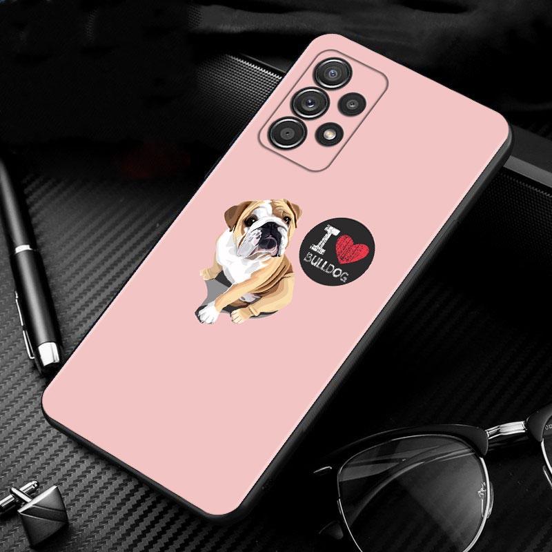Silicone Case For Samsung Galaxy A51 A12 A21s A71 A52 A31 A32 A02s A72 A11 A41 A22 A01 A51 5G A02 F42 Cover French Bulldog