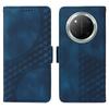 Leather Case for Honor Magic7 Lite 5G/X9c 5G/X60 Pro 5G Rhombus Starry Imprinted Phone Cover