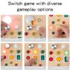 Giocattolo Montessori per bambini con interruttori e luci sonore, puzzle in legno per l'educazione precoce, allenamento delle abilità manuali per bambini di 3 anni