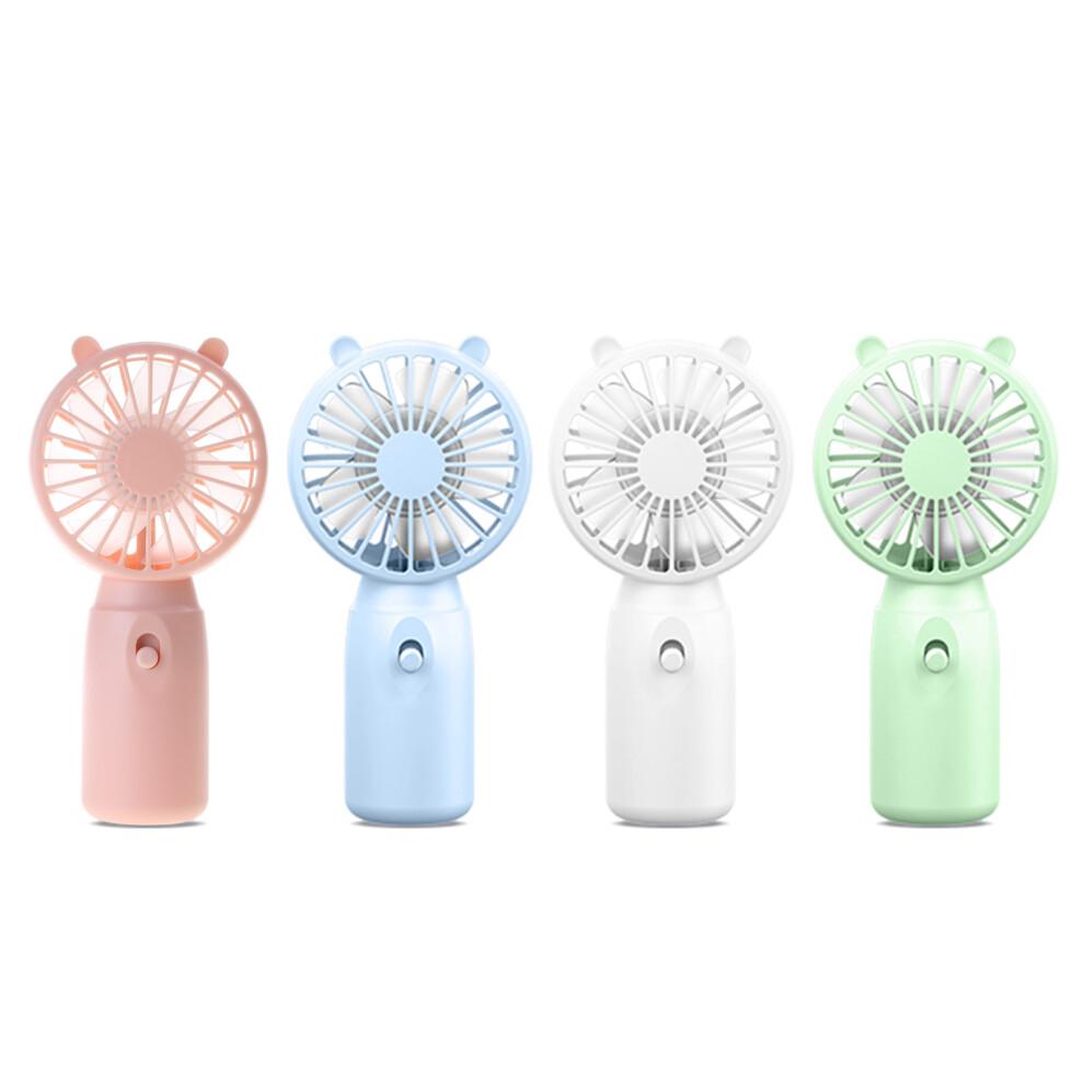 Handheld Fan Mini Cooling Fans AA-Battery-White