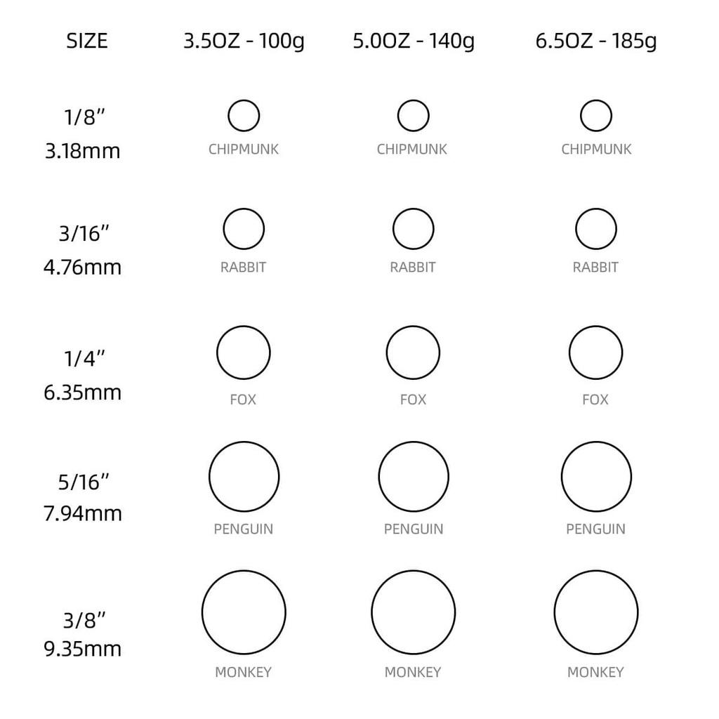Niceden 100pcs/Box Dental Orthodontic Rubber Bands Elastics Latex Braces 6.5OZ 3.5OZ 1/8 3/16 1/4 4 Sizes/forces