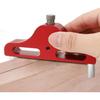 Wood Scribe Gauge, Center Finder Tool, Center Scriber, Marking Center Tool, 1mm Accuracy for Woodworking Device Woodworking Equipment(red)