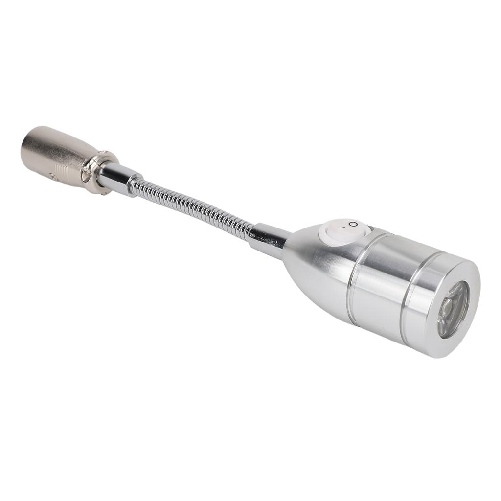  LED Rullstolsljus Justera vinkel 3 Pin XLR elektrisk rullstolslampa för nattbruk