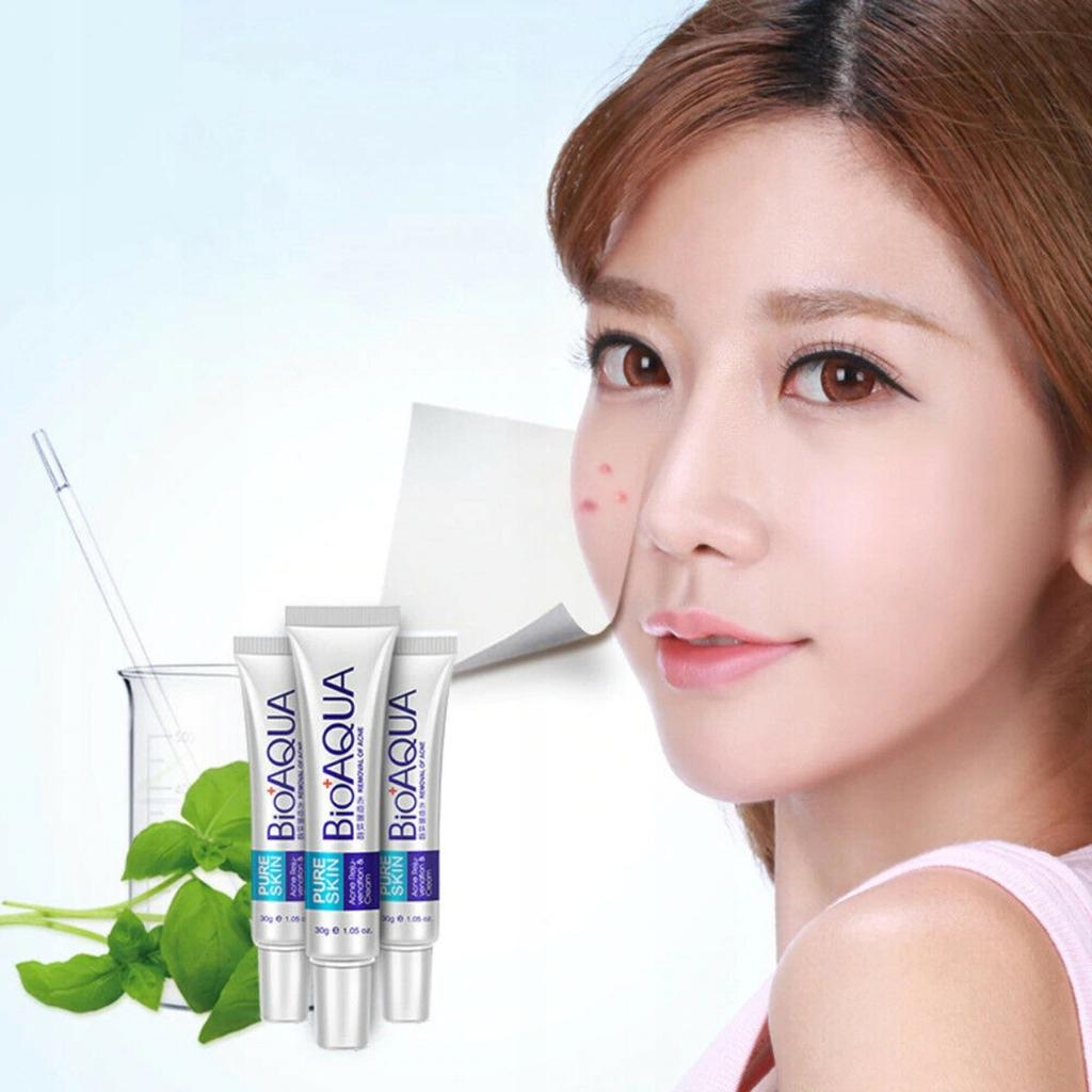 Set of 2x Bioaqua Pure Skin Acne Cream 30g