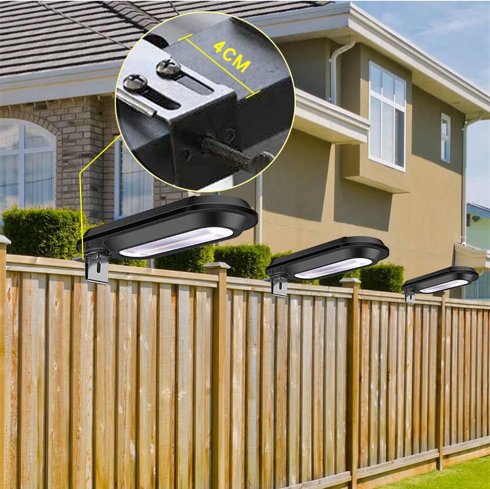 18LEDs Solar Powered Light Control Street Wall Lamp for Outdoor Garden Fence