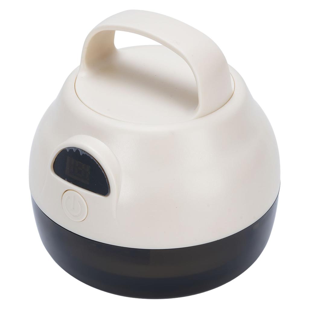 Fusselentferner 2 Geschwindigkeitsstufen Wiederaufladbarer Stoffrasierer Digitalanzeige Pullover-Entfusselgerät für Zuhause