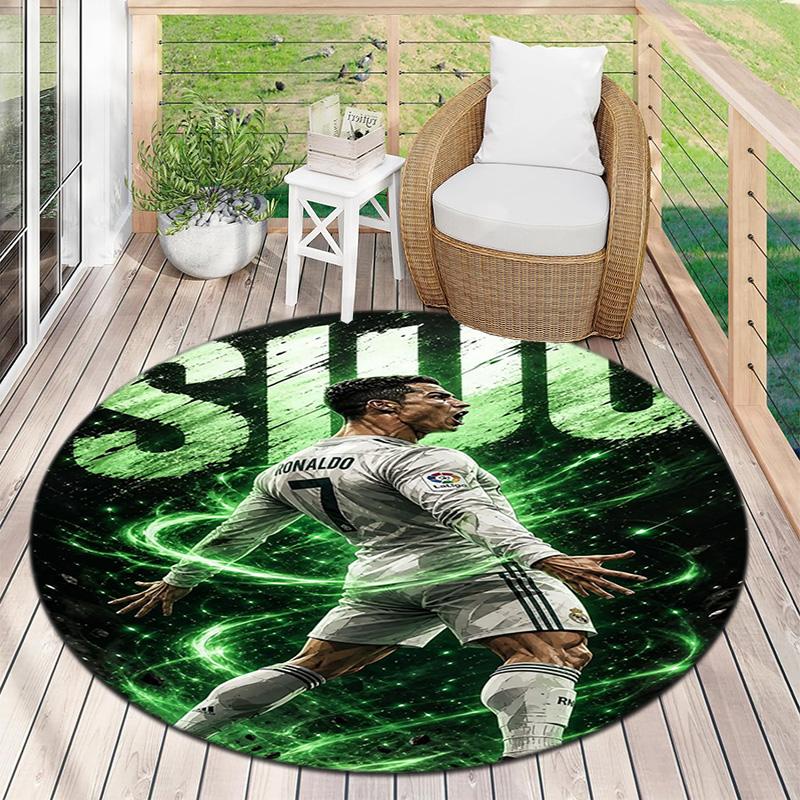 Cristiano Ronaldo Portugal Football Glory Carpet Home Decor Suitable For All Seasons Office Chair Cushion Room Doormat