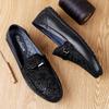 Luxury Genuine Leather Slip On Mens Loafers Casual Shoes Men Designer Lofer Man High Quality Mocasines Italian Driving Shoes
