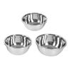 3 szt. 26 cm 28 cm 30 cm zestaw misek do mieszania ze stali nierdzewnej zagęszczona miska do zupy wielofunkcyjna miska kuchenna