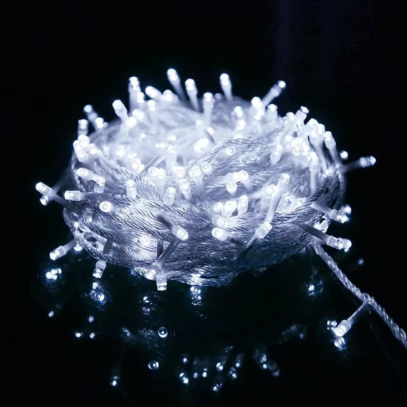 EU Plug 10M Outdoor LED Fairy String Lights Garland Decoration for Christmas New Year Wedding Party Holiday Home Garden Decor
